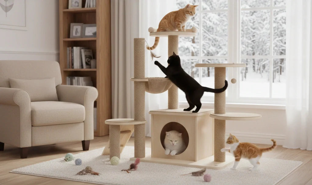 Est-ce qu'un arbre à chat est utile pour les chats ? Image