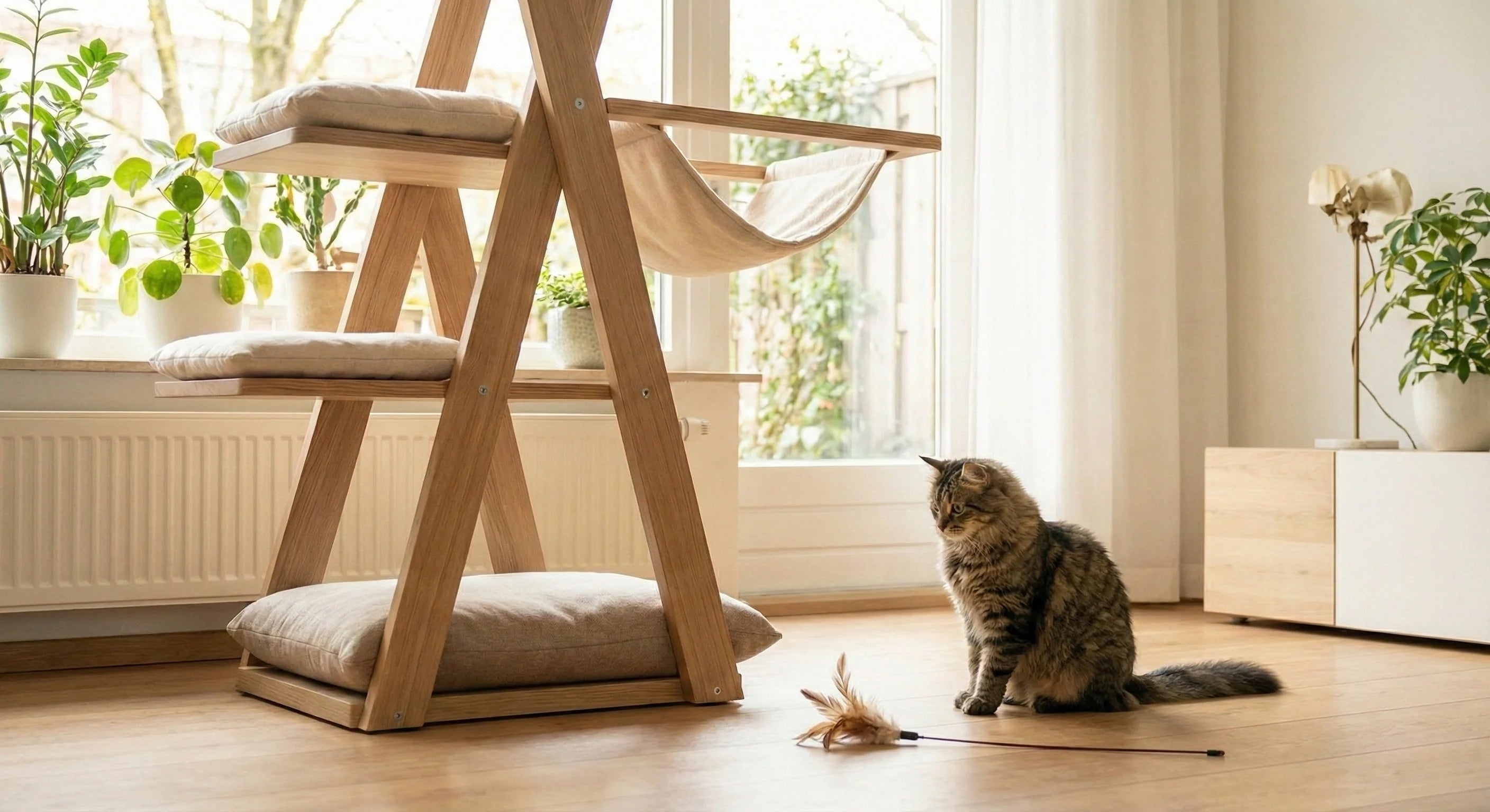 Comment attirer un chat sur un arbre à chat ? 10 astuces qui fonctionnent vraiment Image