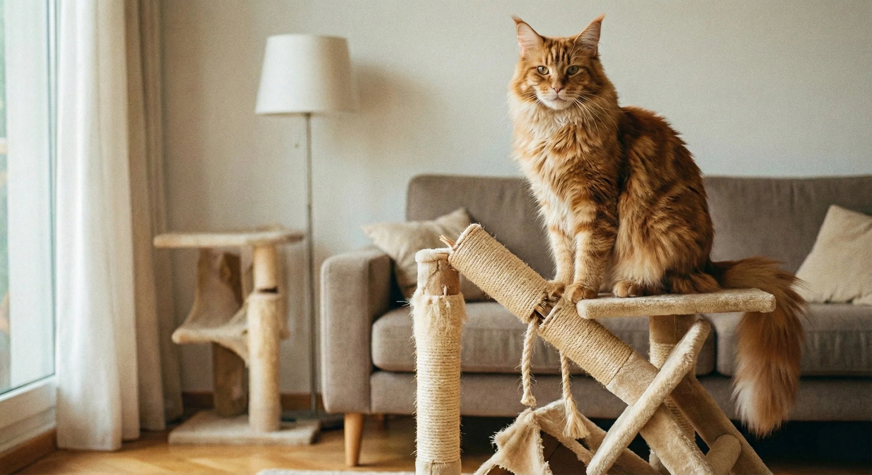 Arbre à Chat Maine Coon : Pourquoi ils cassent ? [Analyse]