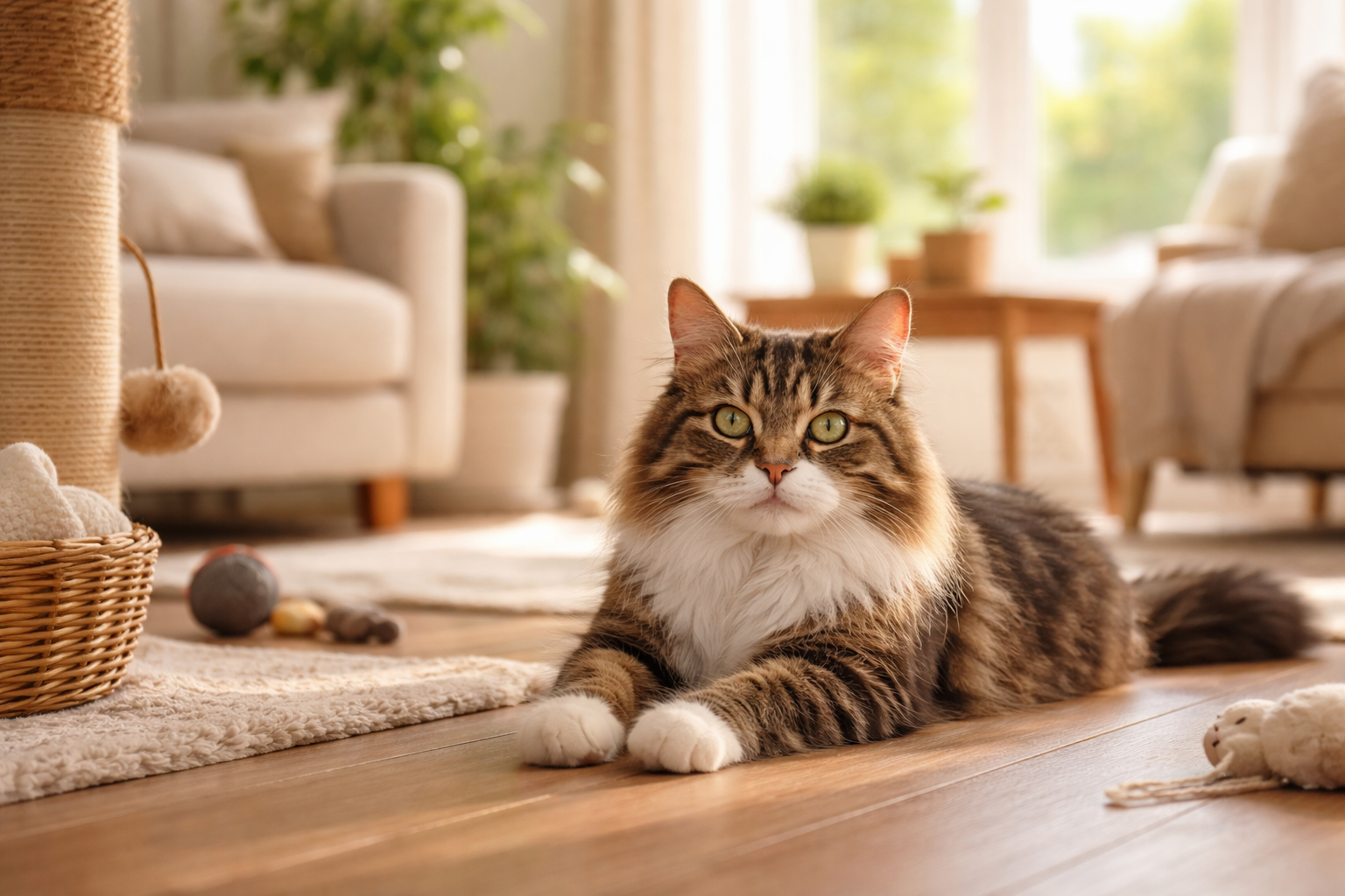 Qu'est-ce qui est obligatoire quand on a un chat ?