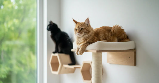 Arbre à Chat Mural : Solutions Gain de Place Innovantes pour Petits Espaces