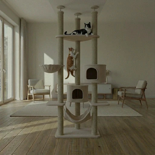 Arbres à Chat Plafond (Fixation Pression) Image