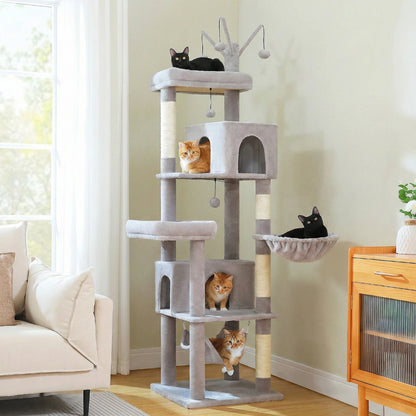 Arbre à Chat "Woodland" - Gratte-Ciel Forestier (190 cm)