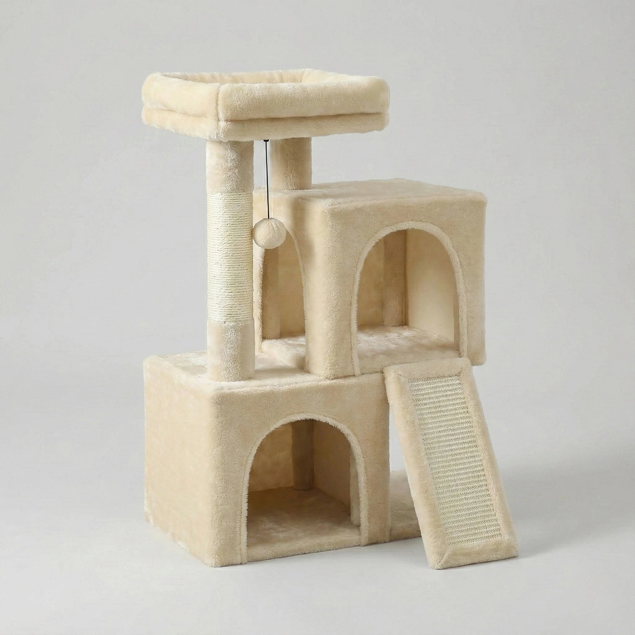 Arbre à Chat Compact Double Niche 77cm